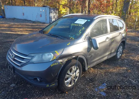 2014 Honda Cr-V Ex-L z USA, uszkodzony, nr VIN 5J6RM4H79EL084209